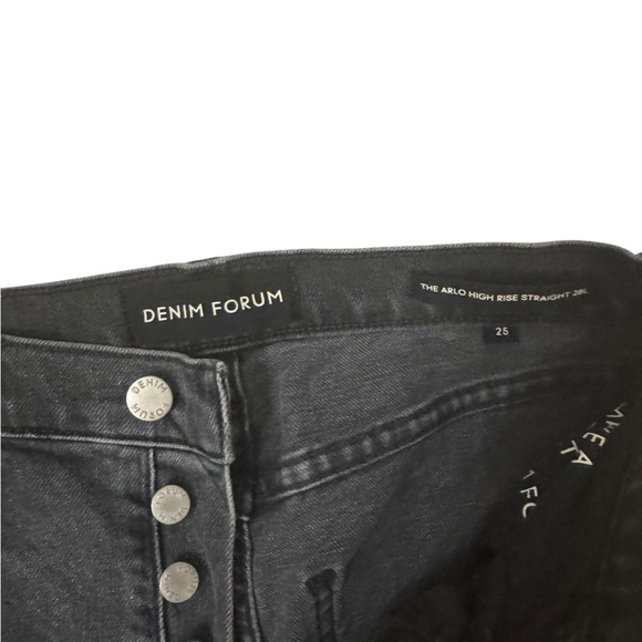 Aritzia Denim Forum Arlo High Rise Straight Jeans - Picture 10 of 13